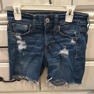 American Eagle Super Stretch Jean Shorts Size 00